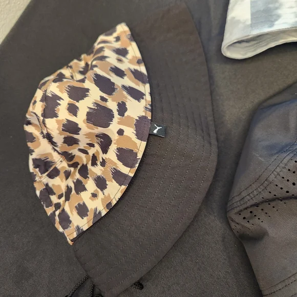 Puma Women's Bucket Hat Set - Black, Leopard, Tie-Dye - Picture 2 of 4